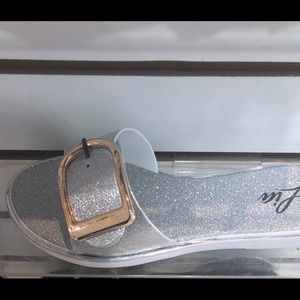 New ladies silver with buckle all sizes available